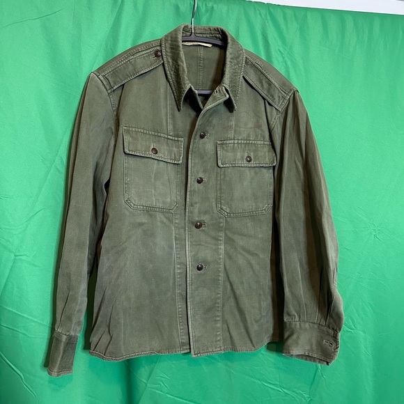 Vintage military x PYER MOSS green embellished jacket - Picture 1 of 10
